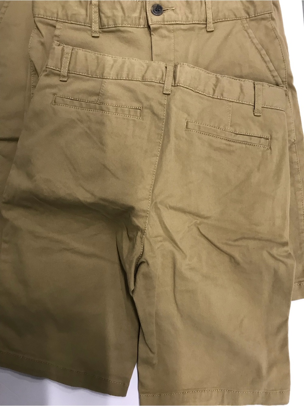 The Children's Place Tan Stretch Shorts - Khaki Look - Picture 2 of 2